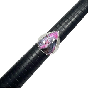 Dendrite Opal 925 Unisex Gemstone Ring size 9.75